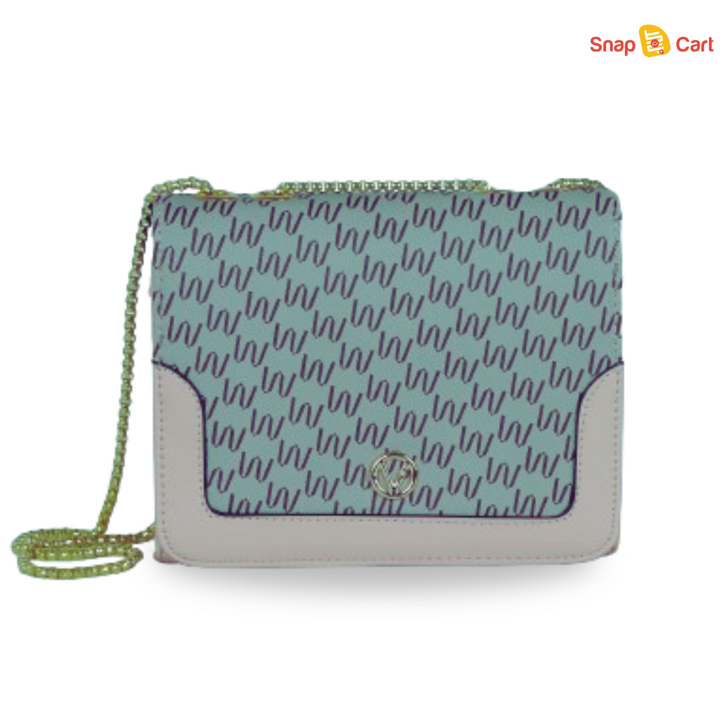 Women Sling Bag with chain link handle