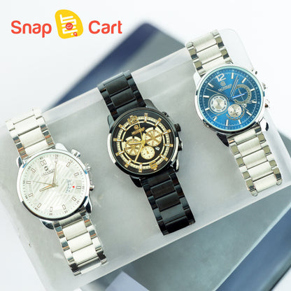 Men's Stylish Stainless Steel Watch