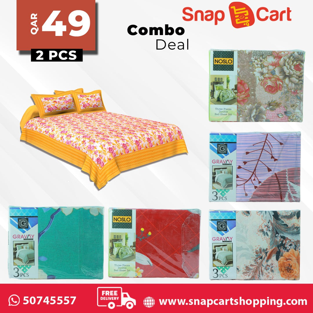 2 pc Bedsheet Combo